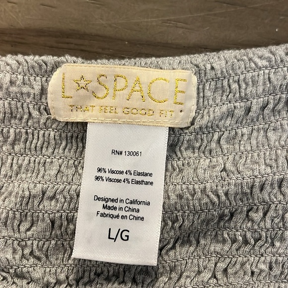 L SPACE NORTH SHORE JUMPER IN HEATHER GRAY SIZE LARGE - Picture 9 of 12